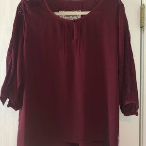 Maroon Blouse